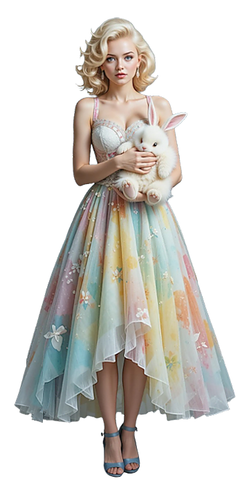 TUBE FILLE AVEC ANIMAUX 6