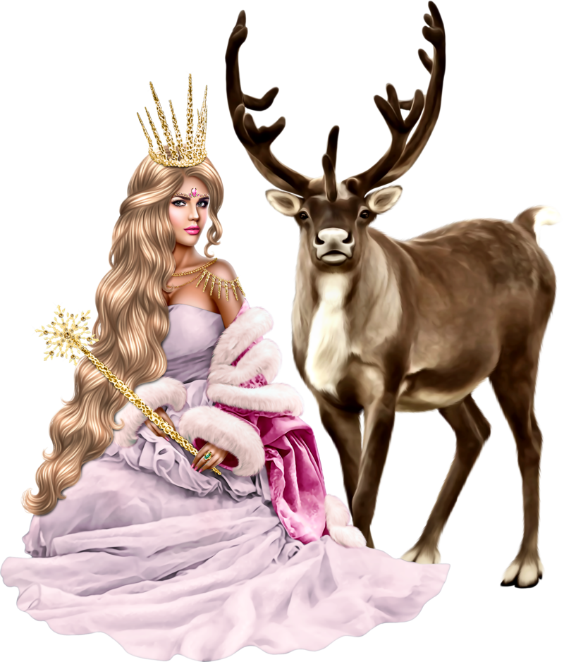 01_Snow_queen_and_deer_JuliaFox.png