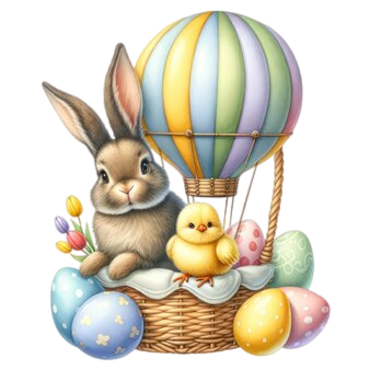 TUBE PAQUES LAPIN