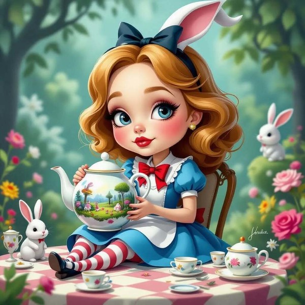 ALICE AU PAYS DES MERVEILLES