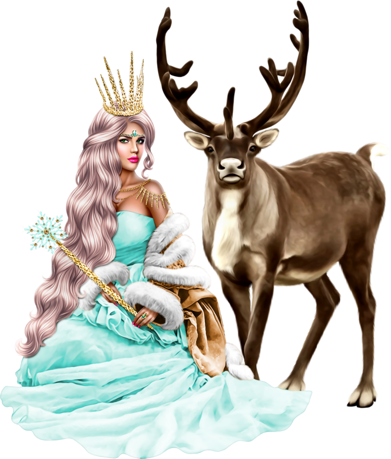 05_Snow_queen_and_deer_JuliaFox.png