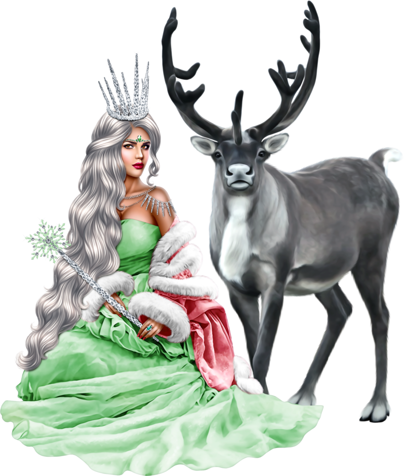 07_Snow_queen_and_deer_JuliaFox.png