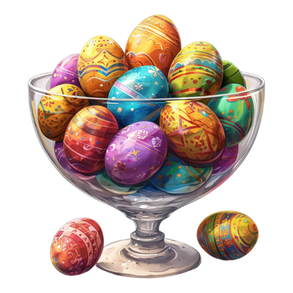 TUBE PAQUES OEUFS