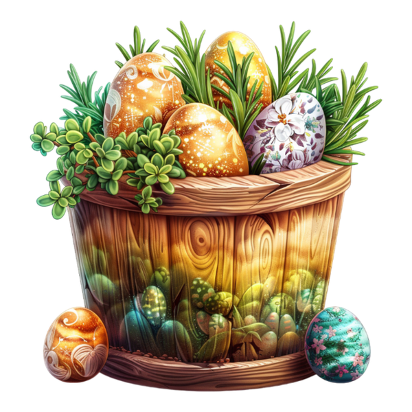 TUBE PAQUES OEUFS