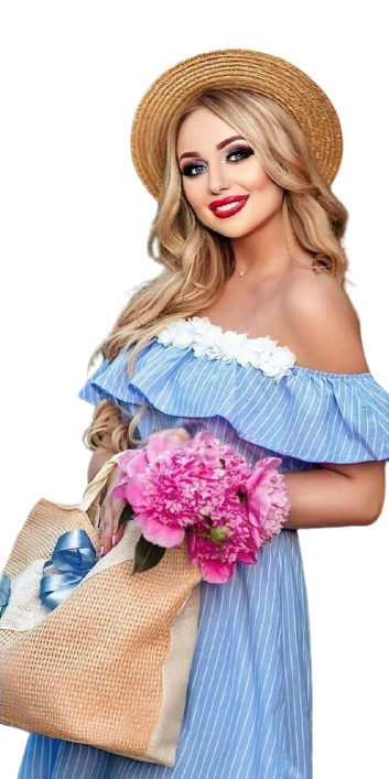 TUBES FILLE AVEC DES FLEURS 5