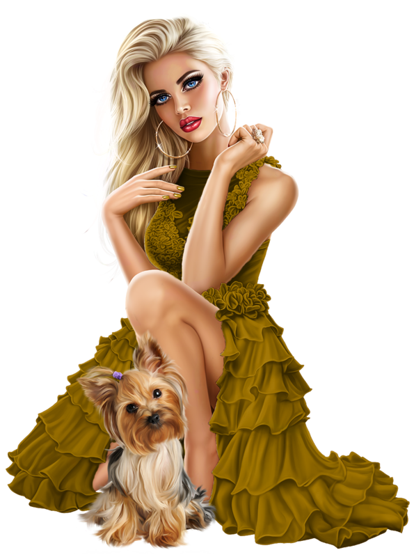 TUBE FILLE AVEC ANIMAUX 6