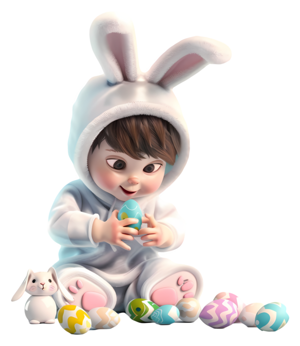 TUBE PAQUES ENFANT