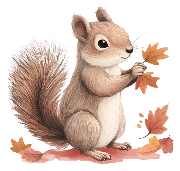 TUBE AUTOMNE ANIMAUX