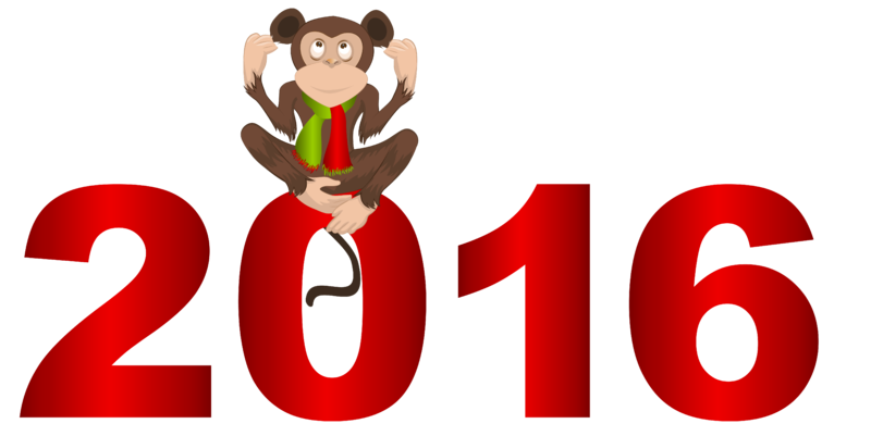 2016_with_Monkey_PNG_Clipart_Image.png