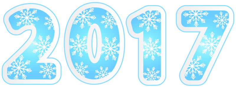 2017_with_Snowflakes_PNG_Clipart_Image.png