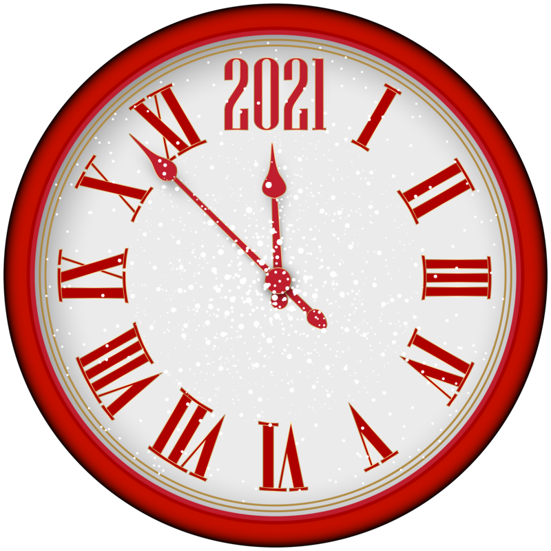 2021_New_Year_Red_Clock_Tree_PNG_Clip_Art.png