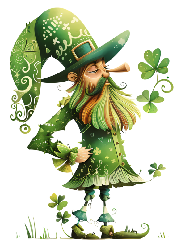 TUBE SAINT PATRICK PERSONNAGE