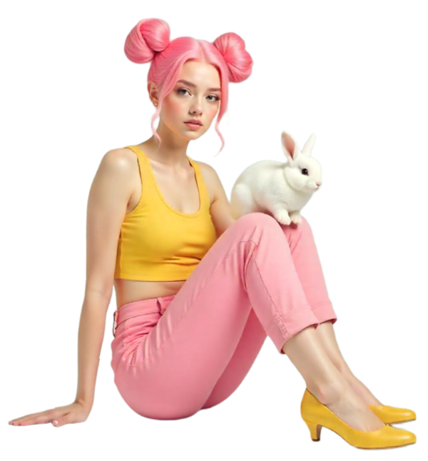 TUBE FILLES AVEC AVEC ANIMAUX 6