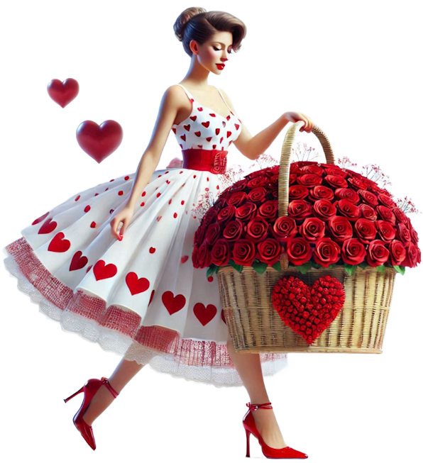 TUBE SAINT VALENTIN FILLE