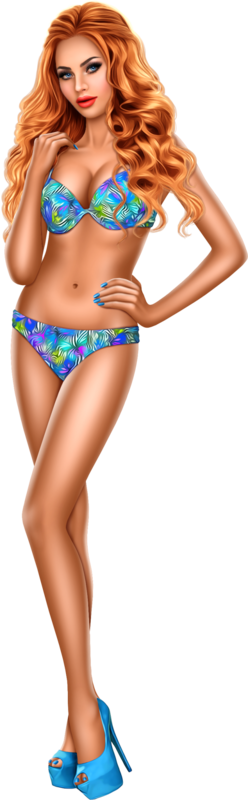 TUBE FILLE EN MAILLOT DE BAIN 2