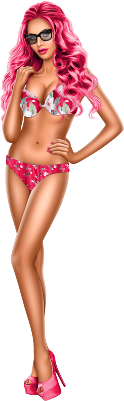 TUBE FILLE EN MAILLOT DE BAIN 2