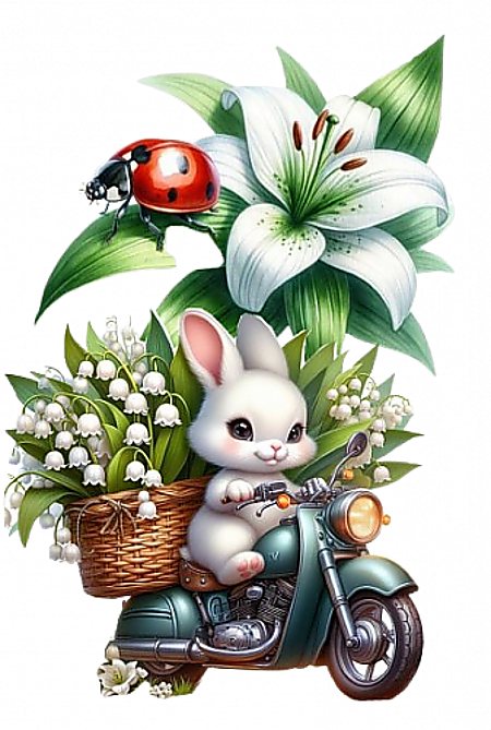 TUBE MUGUETS ANIMAUX