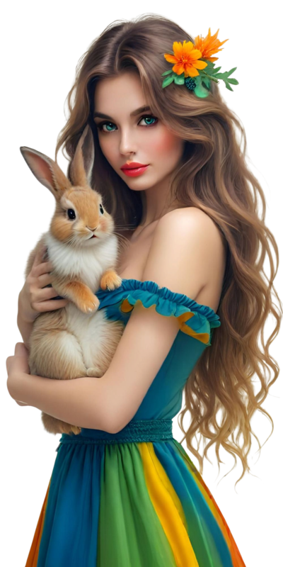 TUBE FILLES AVEC AVEC ANIMAUX 6