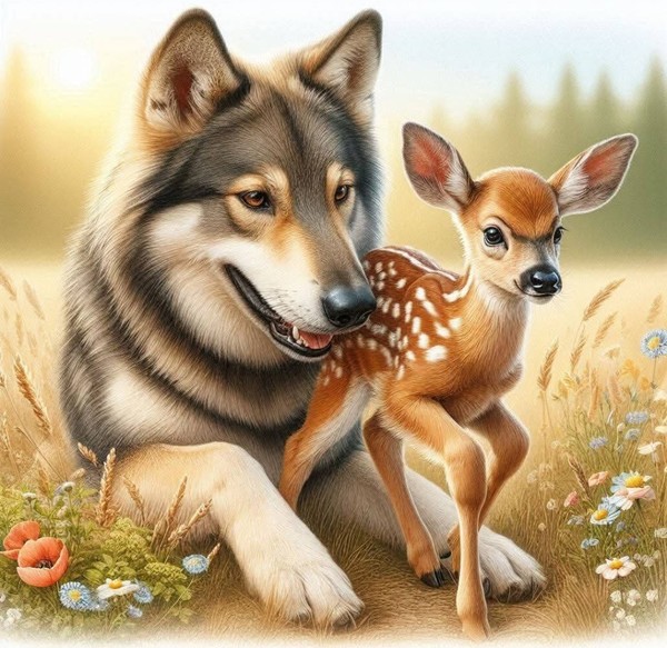 CERFS BICHES FAONS...