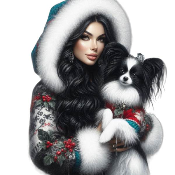 TUBE FILLE AVEC ANIMAUX 7