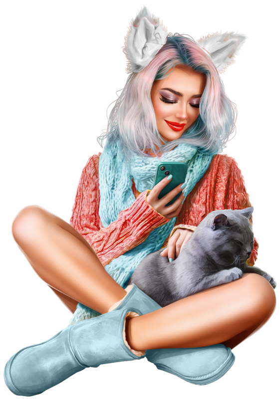 TUBE FILLES AVEC AVEC ANIMAUX 6
