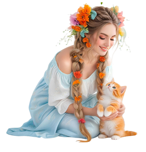 TUBE FILLES AVEC AVEC ANIMAUX 6