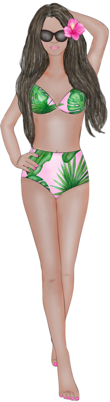 TUBE FILLE EN MAILLOT