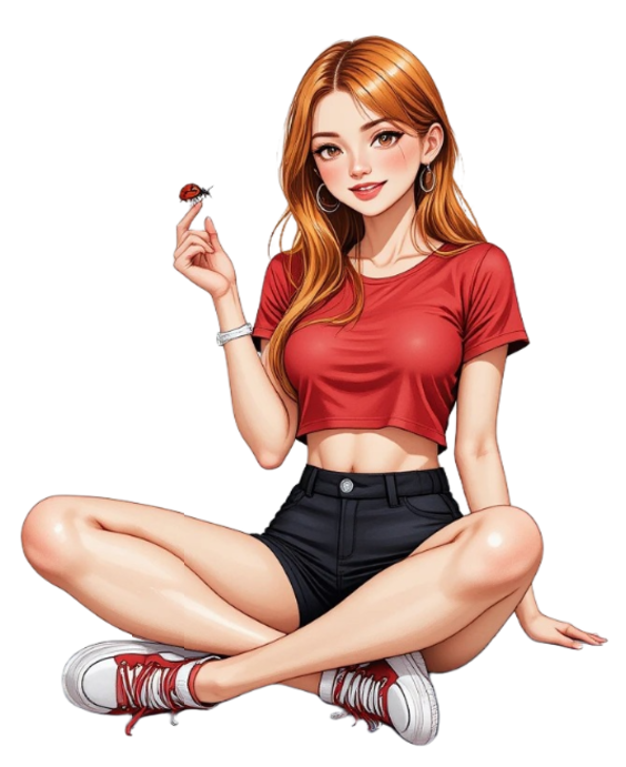 TUBE FILLE AVEC ANIMAUX 6
