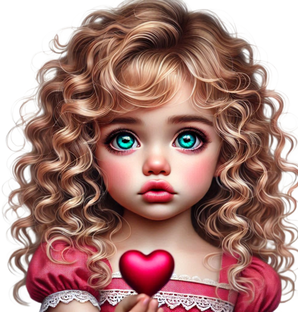 TUBE SAINT VALENTIN ENFANT