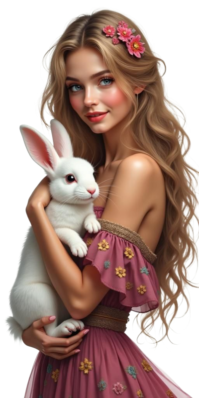 TUBE FILLES AVEC AVEC ANIMAUX 6