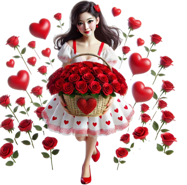 TUBE SAINT VALENTIN FILLE