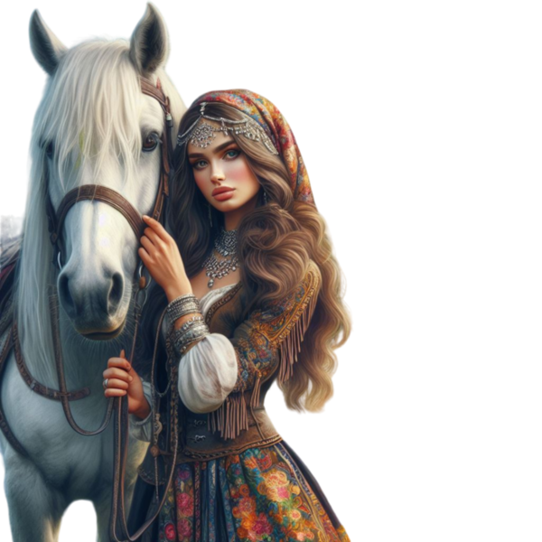 TUBE FILLE AVEC ANIMAUX 7