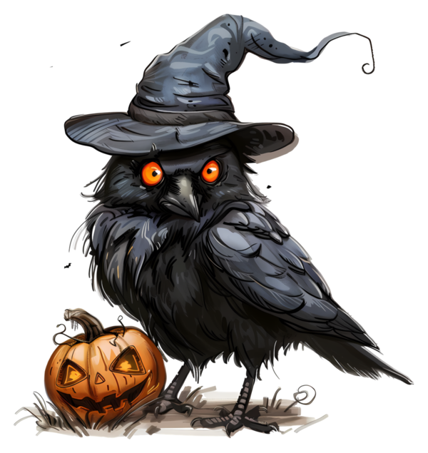 TUBE HALLOWEEN OISEAU + CHAUVE SOURIS