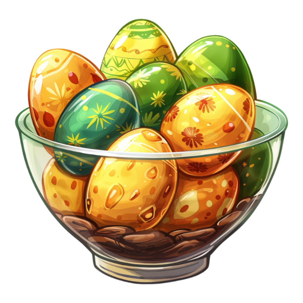 TUBE PAQUES OEUFS