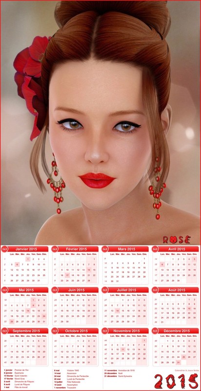 CALENDRIER 2015