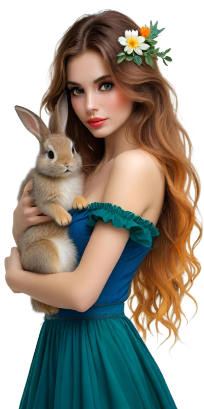 TUBE FILLES AVEC AVEC ANIMAUX 6