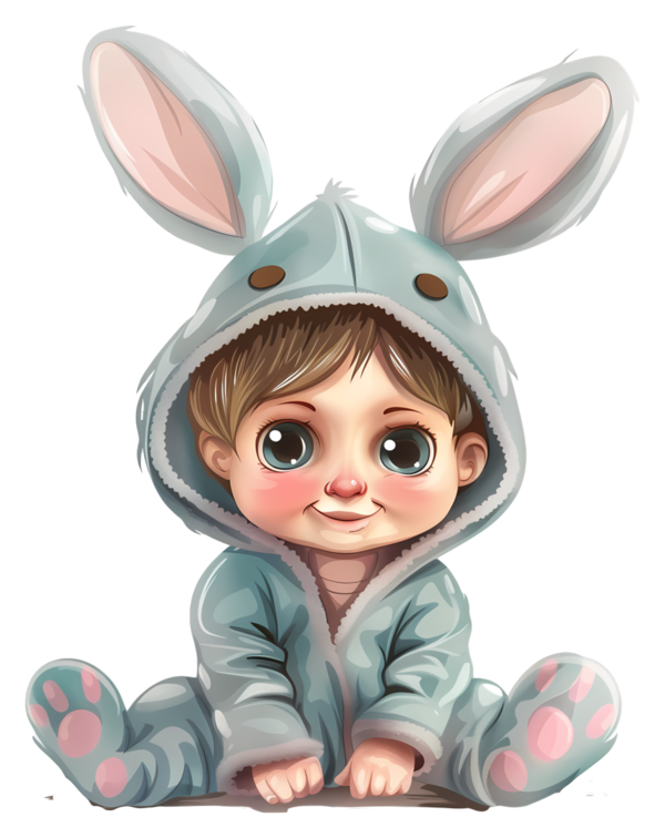 TUBE PAQUES ENFANT