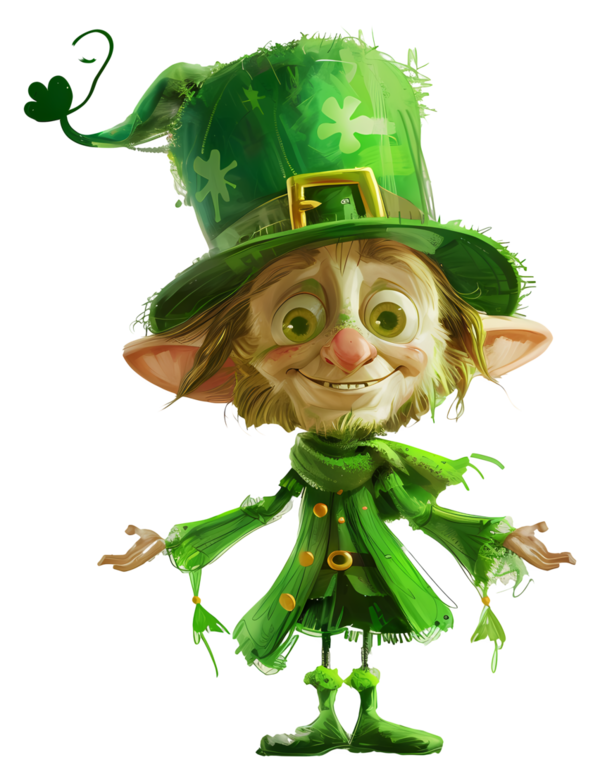 TUBE SAINT PATRICK PERSONNAGE
