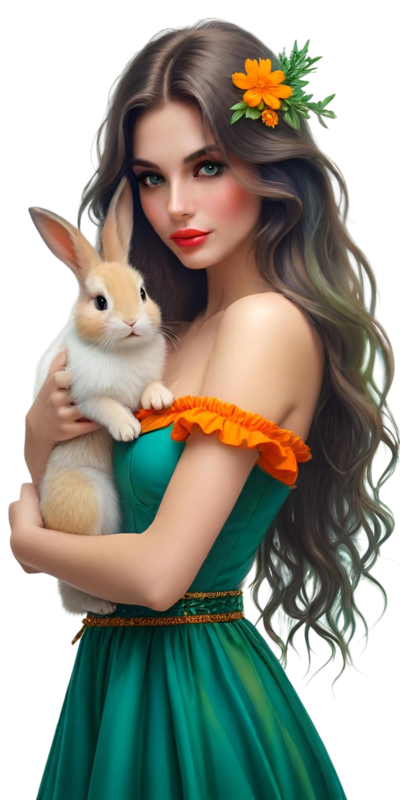 TUBE FILLES AVEC AVEC ANIMAUX 6