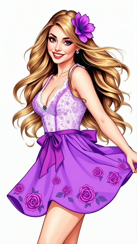 BELLE FILLE 7