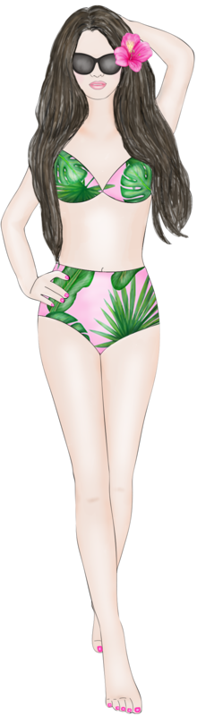 TUBE FILLE EN MAILLOT