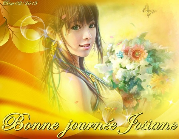 CADEAU POUR JOSIANE