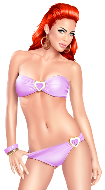 TUBE FILLE EN MAILLOT DE BAIN 2