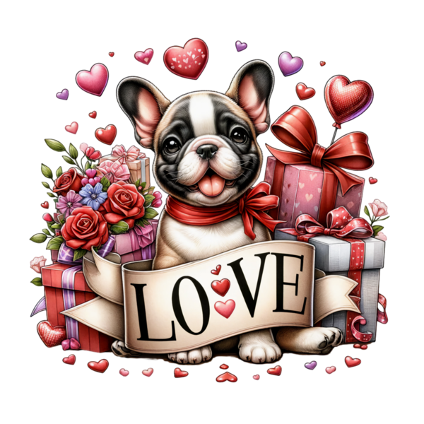 TUBE SAINT VALENTIN ANIMAUX