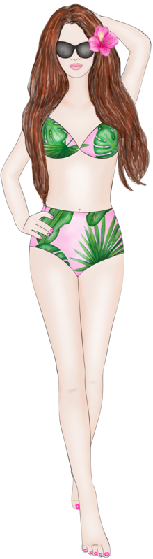 TUBE FILLE EN MAILLOT