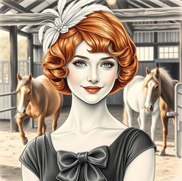 BELLE FILLE 7