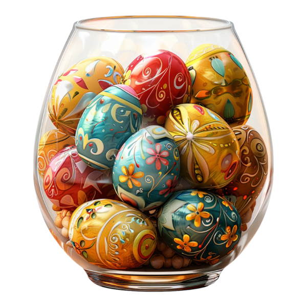 TUBE PAQUES OEUFS