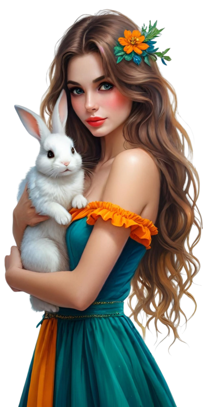 TUBE FILLES AVEC AVEC ANIMAUX 6