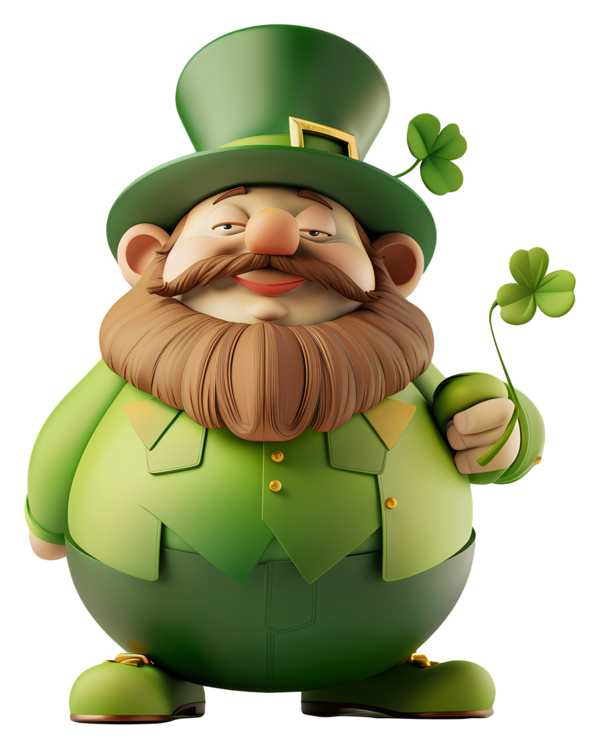 TUBE SAINT PATRICK PERSONNAGE