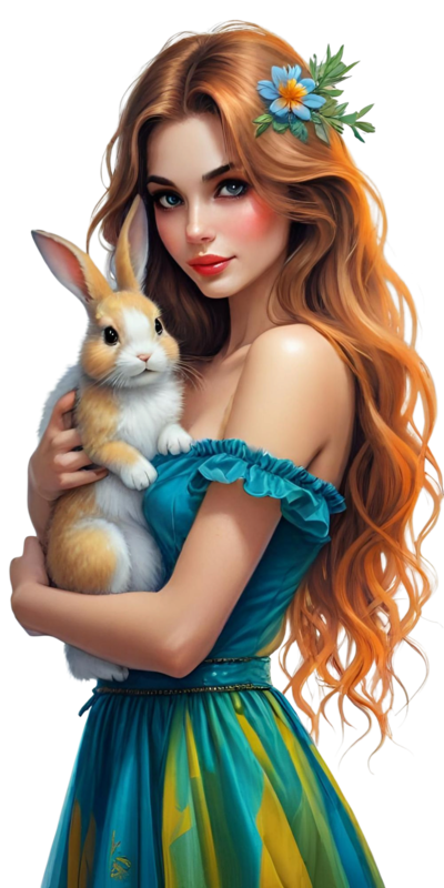 TUBE FILLES AVEC AVEC ANIMAUX 6